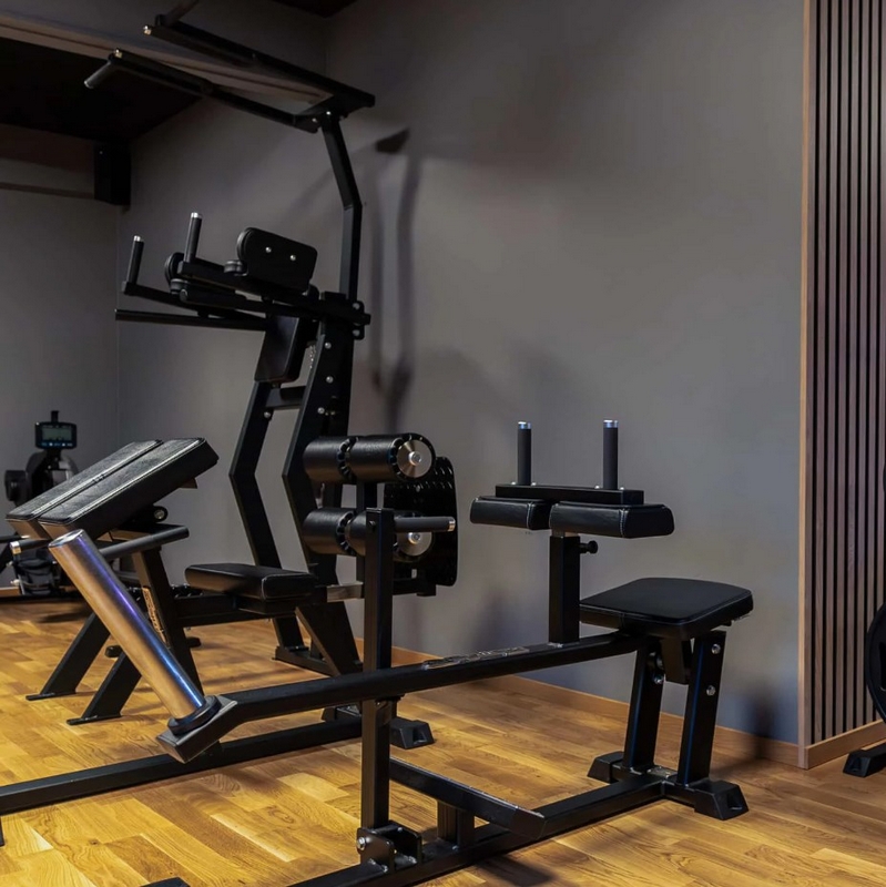 Gymleco 145 Голень сидя на свободных весах | Premium Fitness