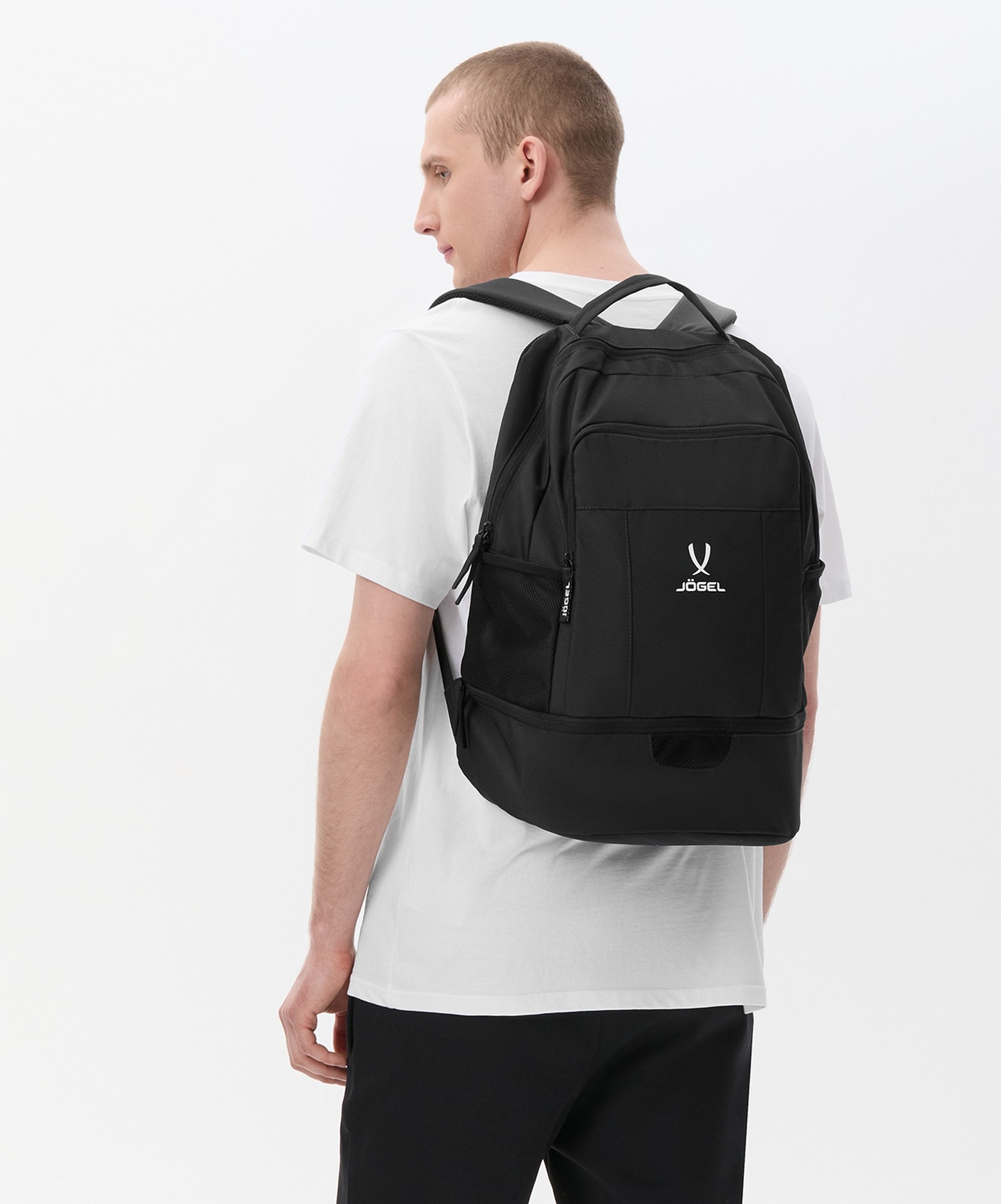 Рюкзак с двойным дном Jogel CAMP Double Bottom 2.0 черный