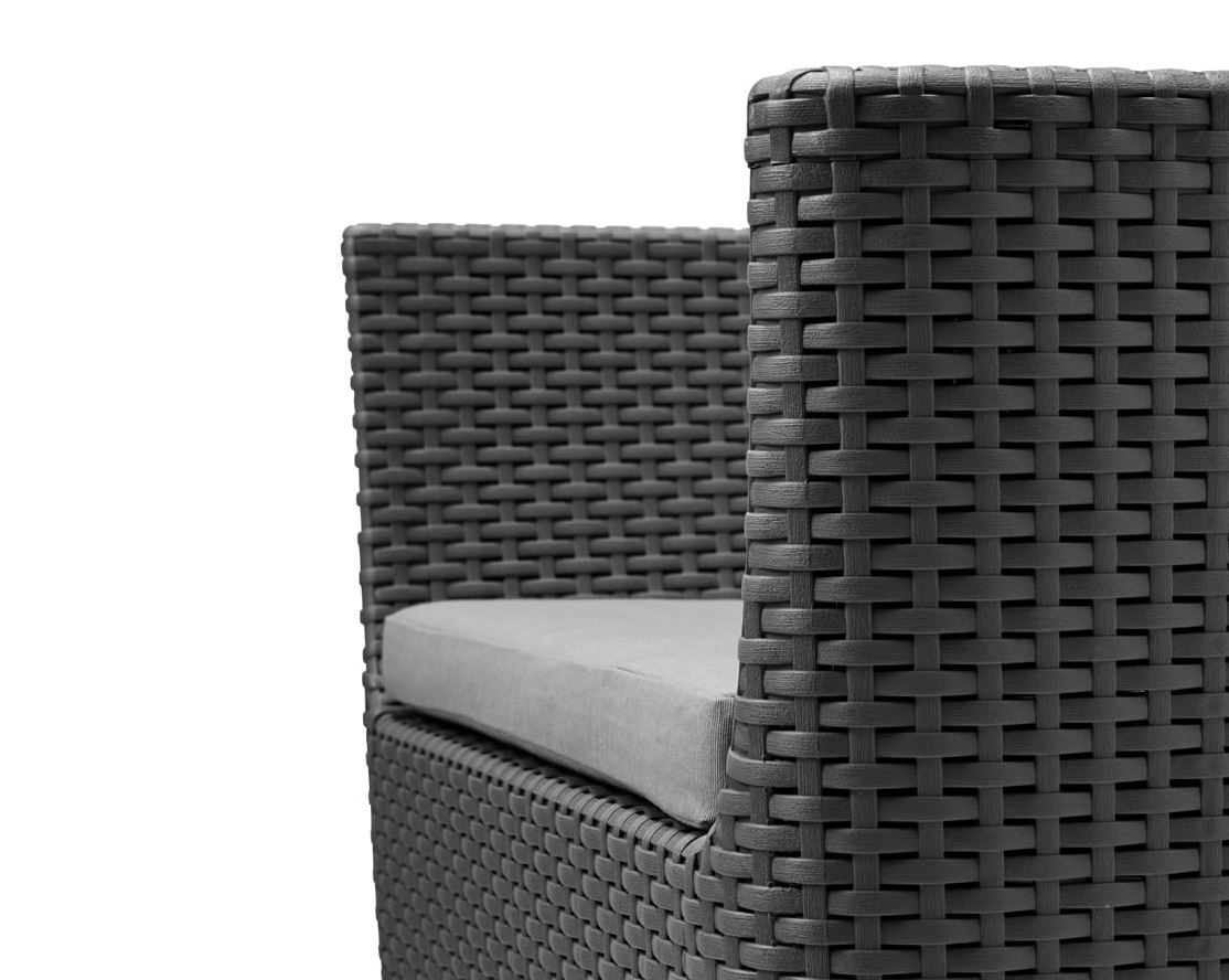Комплект мебели балконный Салемо графит Salemo balcony set