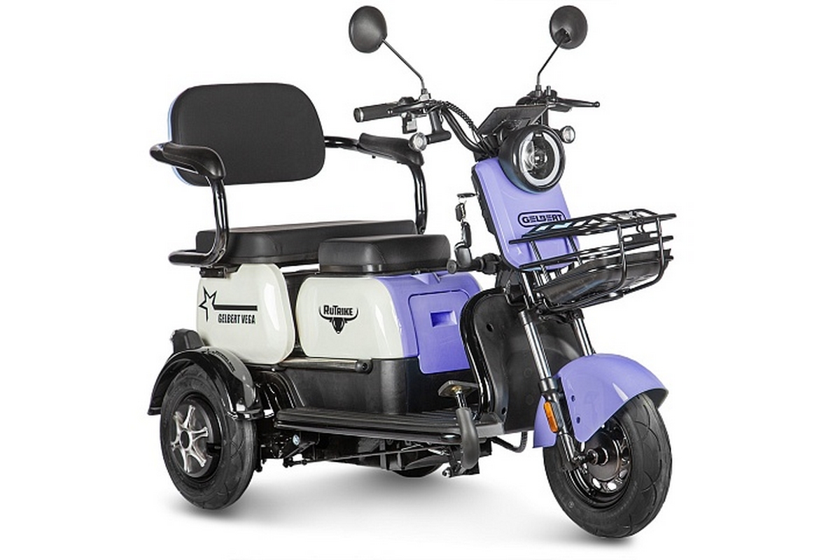 Электротрицикл 48V/60V 600Вт RuTrike Gelbert Vega 0000136