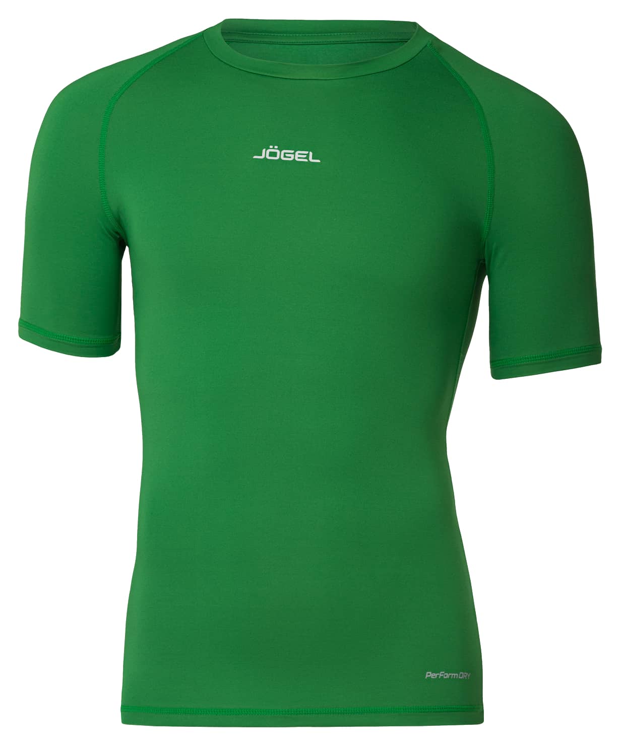Футболка компрессионная с коротким рукавом Jogel CAMP PerFormDRY Baselayer SS Tee, зеленый