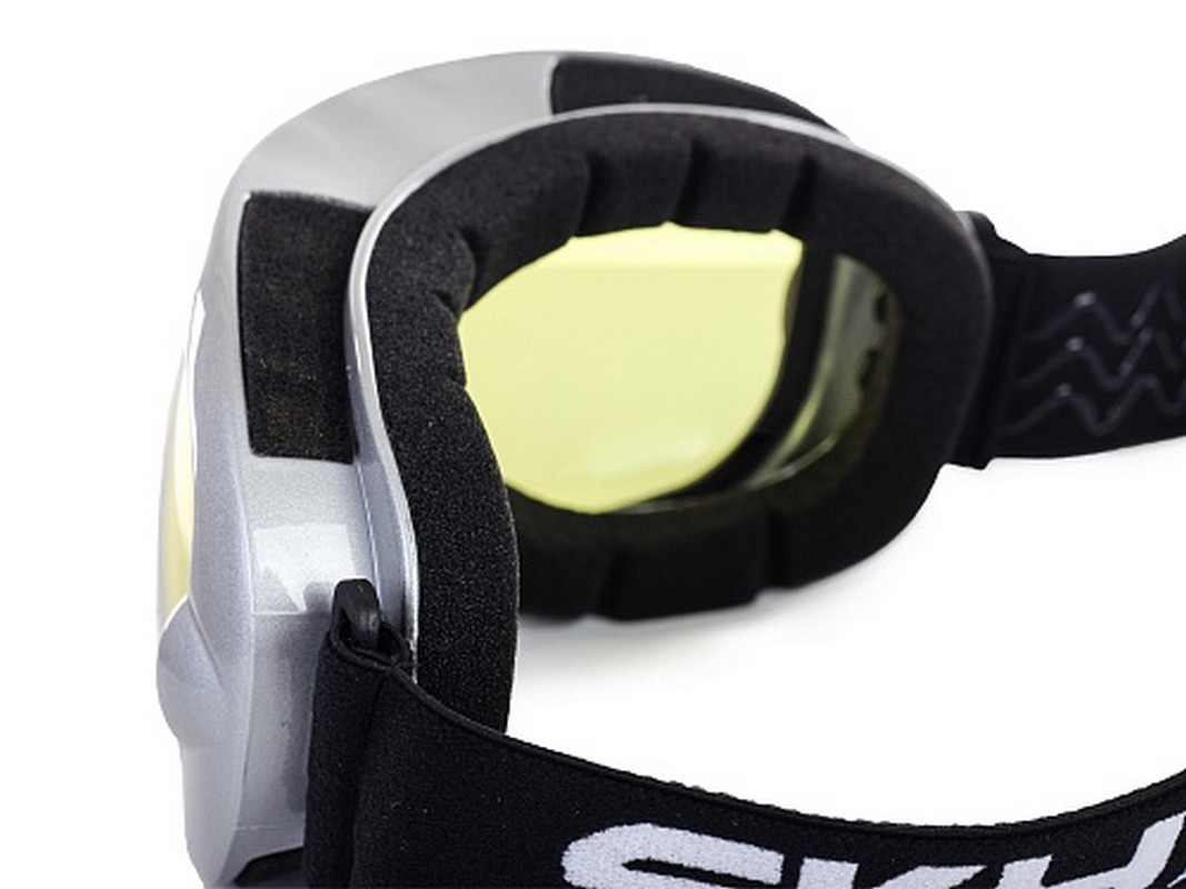 Очки горнолыжные Sky Monkey SR24 YL (VSE10) серебро