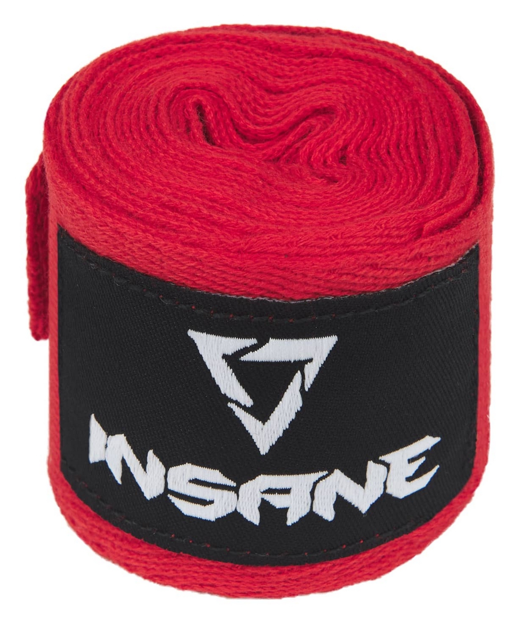 Бинт боксерский Insane CRUSHER хлопок, 4,5 м красный