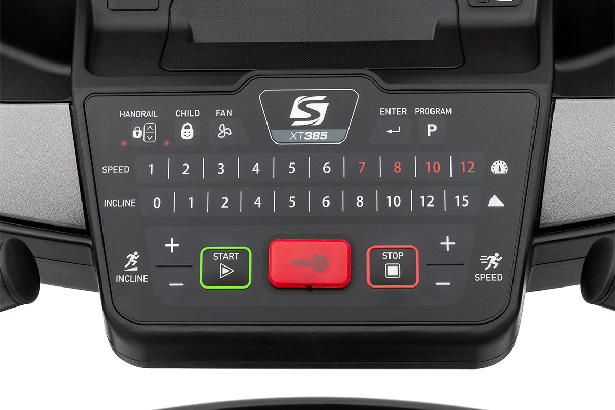 Беговая дорожка SPIRIT XT385 Black