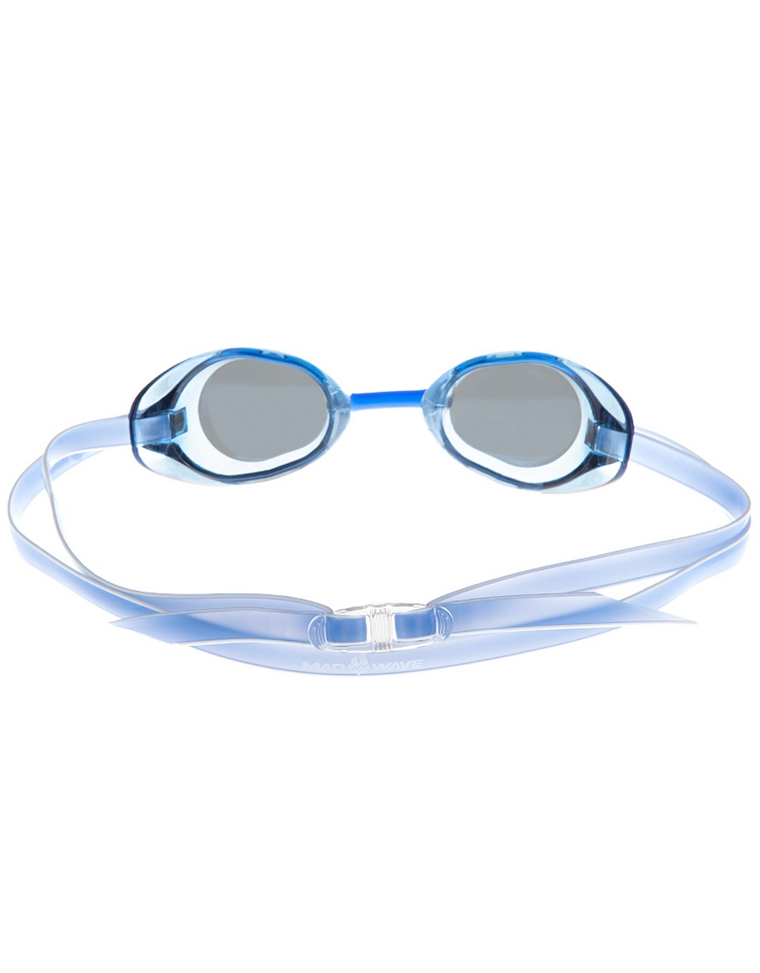 Стартовые очки Mad Wave Racer SW Mirror M0455 02 0 03W голубой