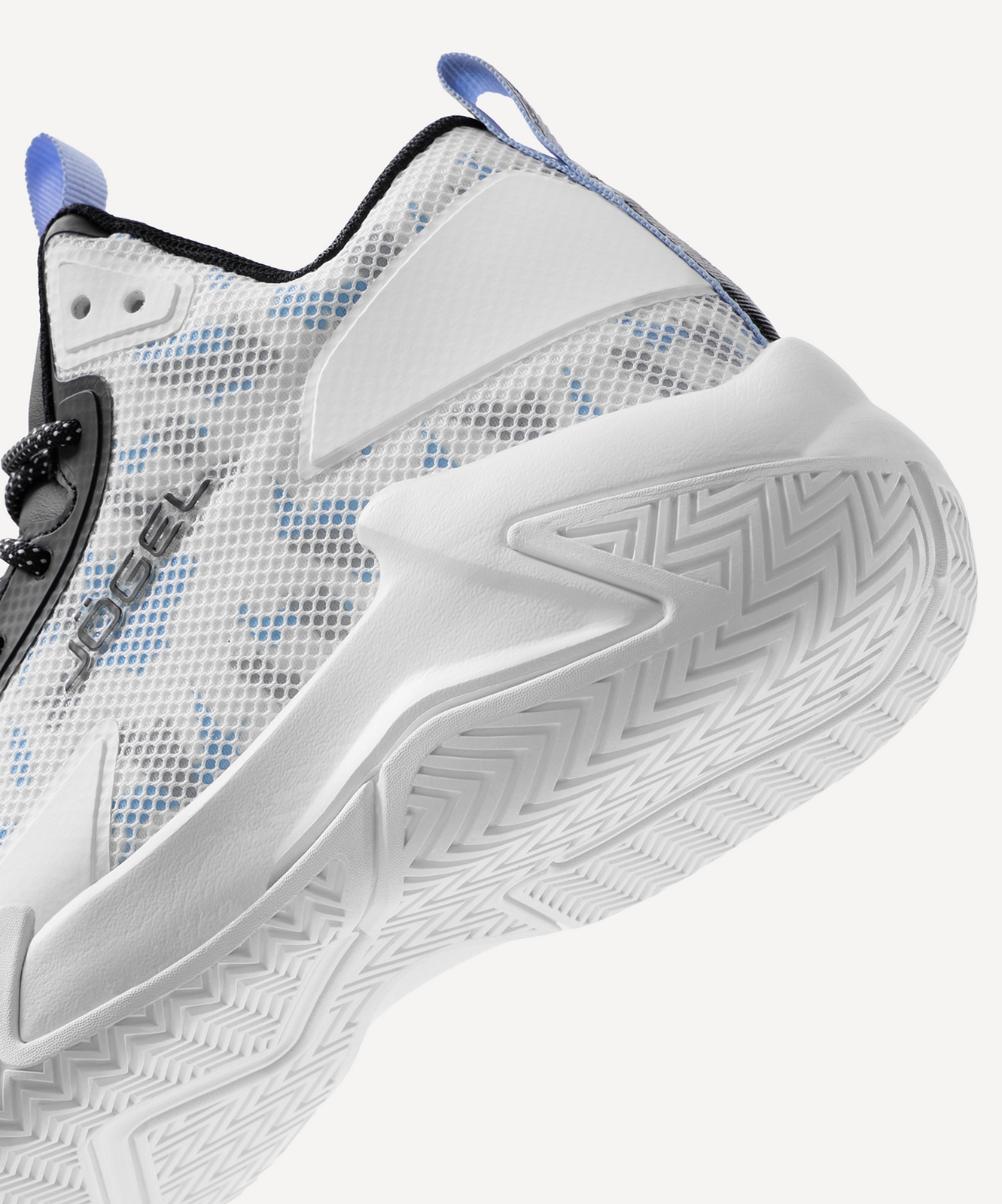 Кроссовки баскетбольные Jogel Playmaker, белый\голубой\черный
