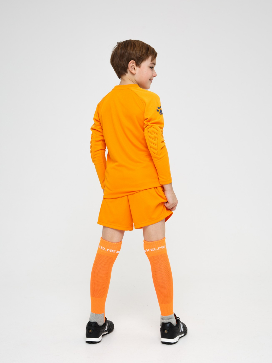 Детский комплект (лонгслив, шорты) Kelme Long Sleeve Goalkeeper Suit 7361ZB3256-807 Orange