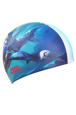 Силиконовая шапочка Mad Wave Shark HQ M0554 42 0 00W