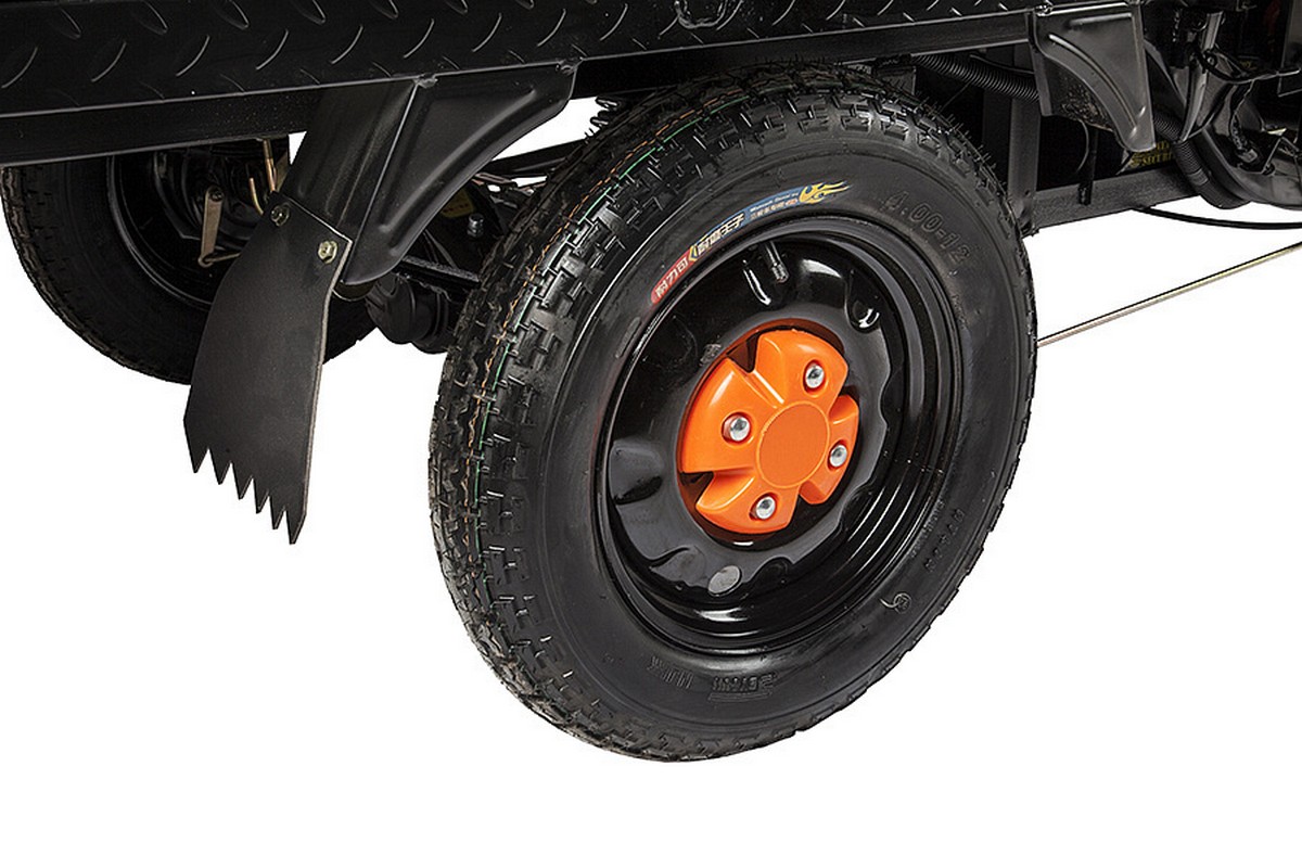 Грузовой электрический трицикл RuTrike D4 1800 60V1200W черный