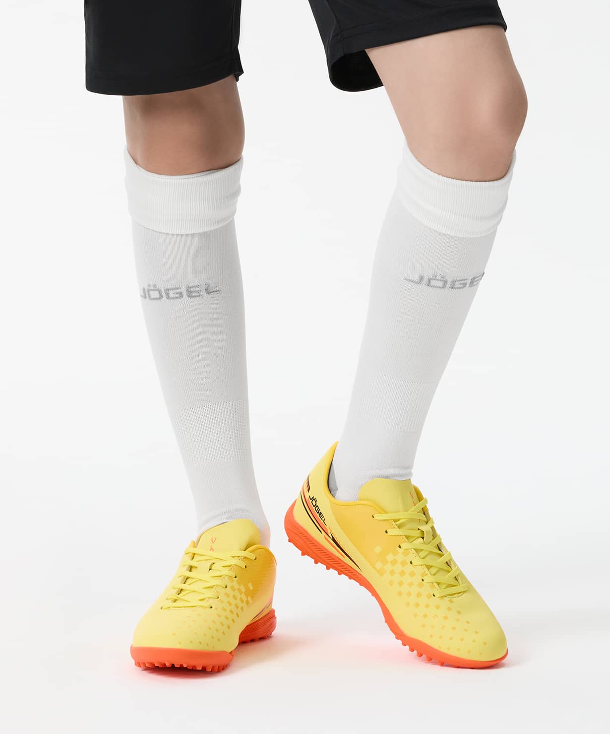 Бутсы многошиповые Jogel Evofly TF Talant Yellow\orange