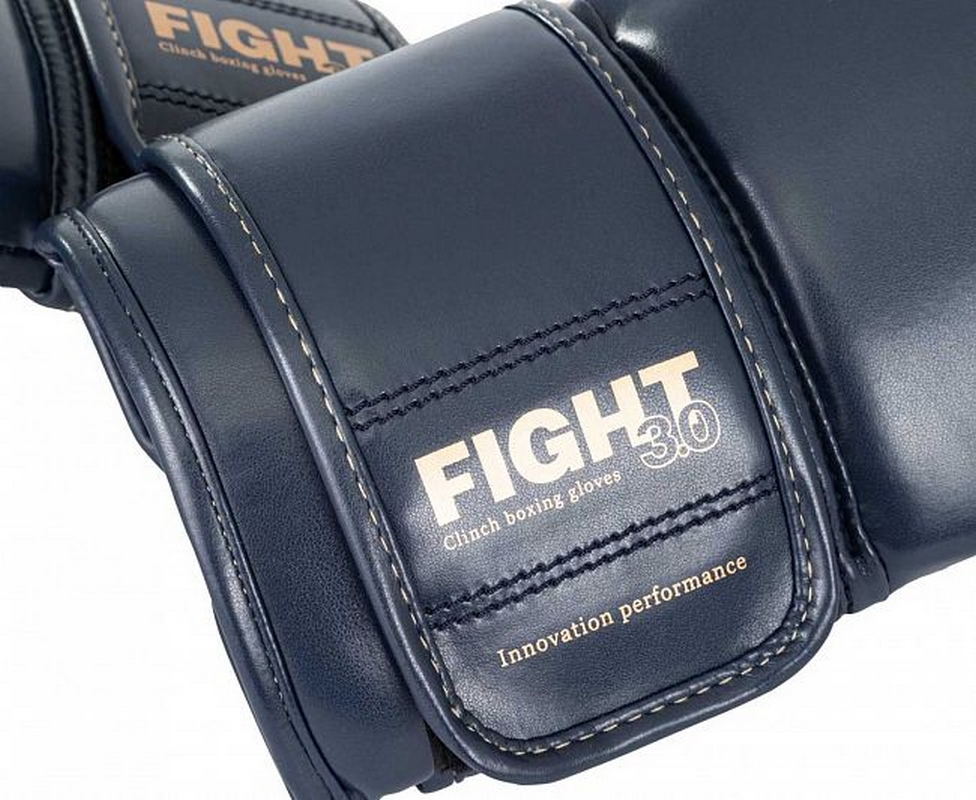 Перчатки боксерские Clinch Fight 3.0 C187 темно-синий