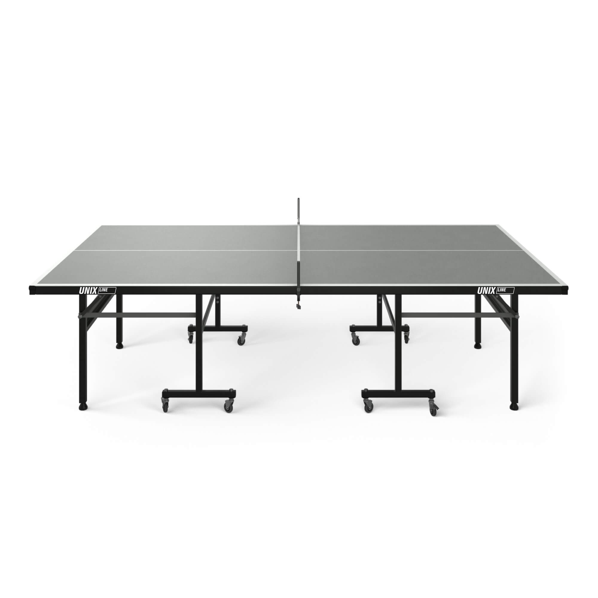 Всепогодный теннисный стол Unix Line outdoor 6mm TTS6OUTGRY grey