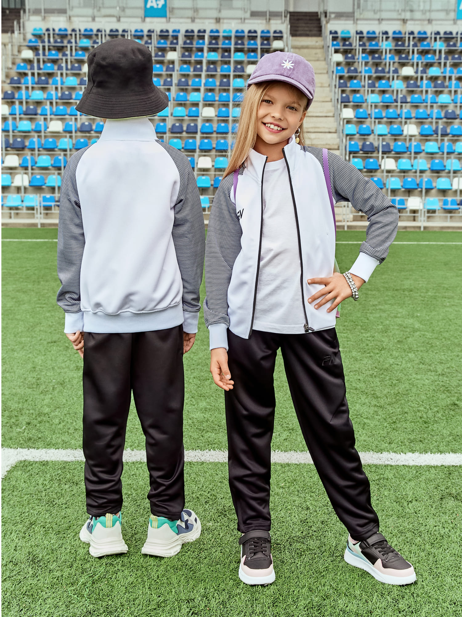 Детский спортивный костюм FN Dynamic Kid KFN4251001-103 White\Black