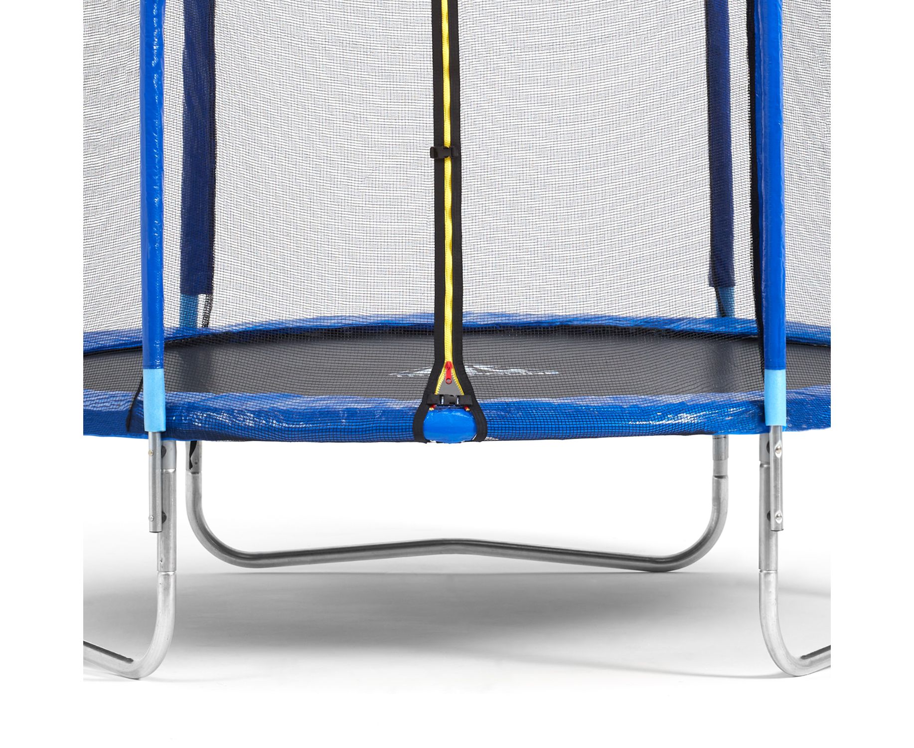 Батут DFC Trampoline Fitness 14ft наружн.сетка (427см) 14FT-TR-B синий