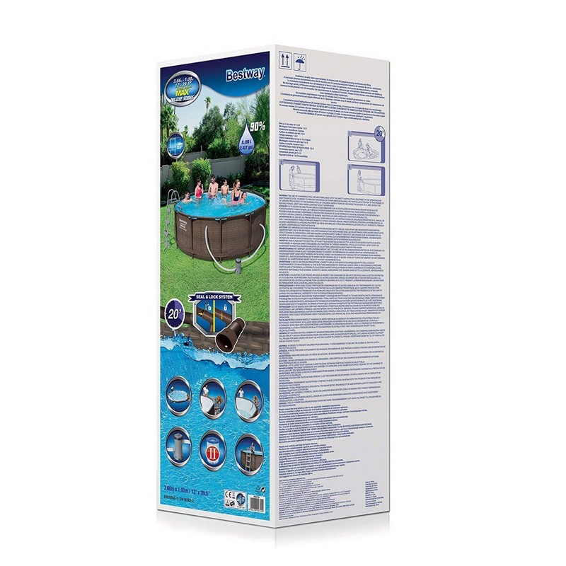 Каркасный бассейн Bestway Ротанг 366х100см 56709