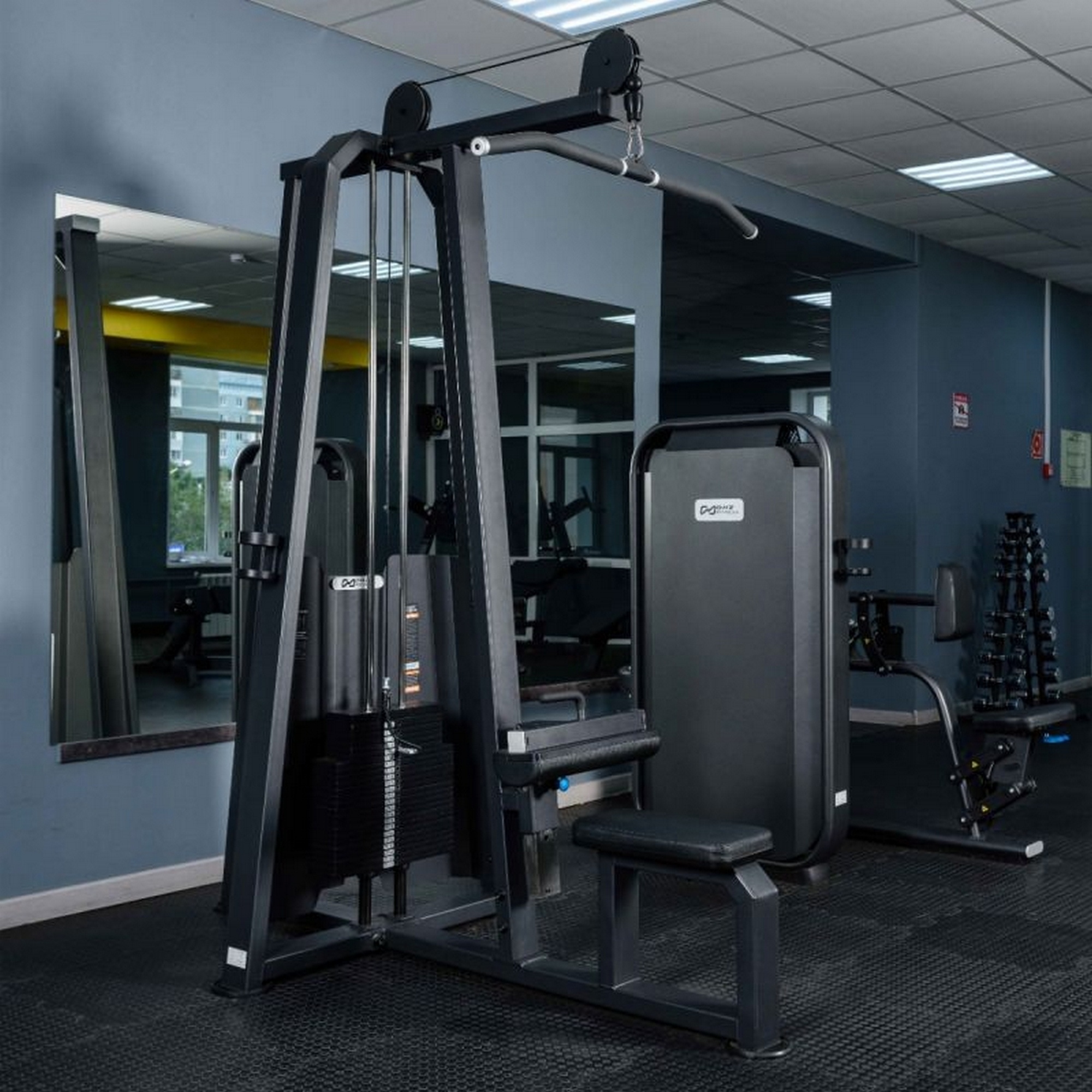 Вертикальный блок «Тяга сверху» DHZ U3012C, стек 109 кг | Premium Fitness
