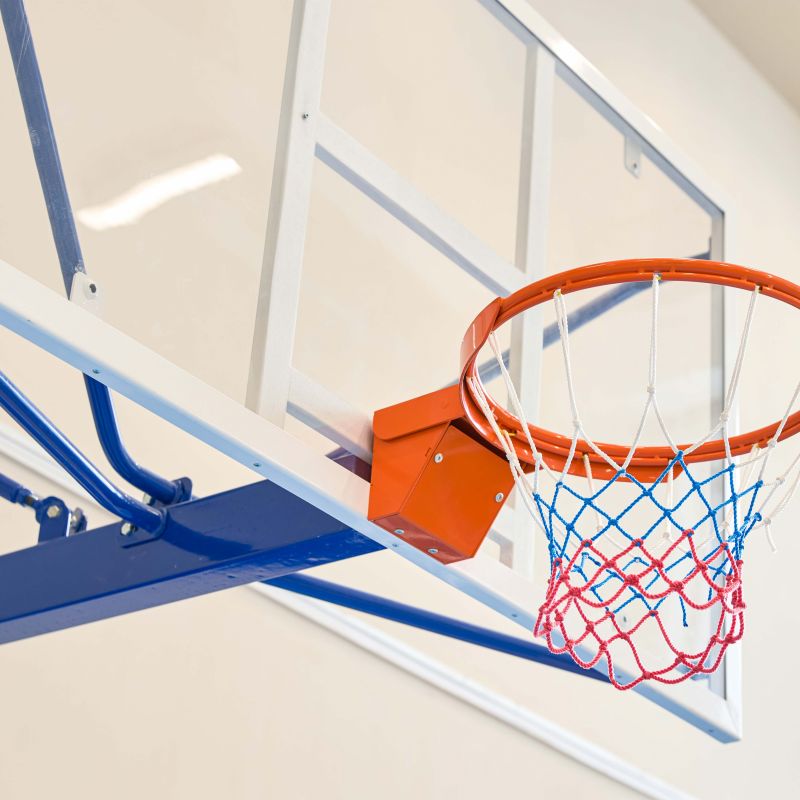 Щит баскетбольный игровой (монолитный поликарбонат) 1050х1800 мм Zavodsporta