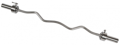 Гриф для штанги W-образный D50, L1270 MB Barbell замок стопорный MB-BarM50-WL