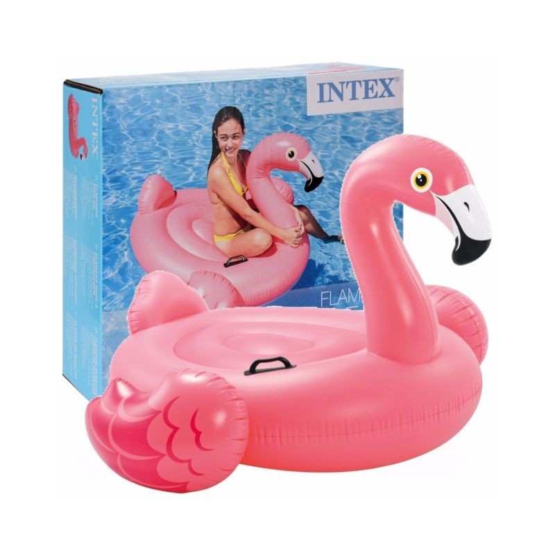 Плот 142х137х97см Intex Фламинго 57558
