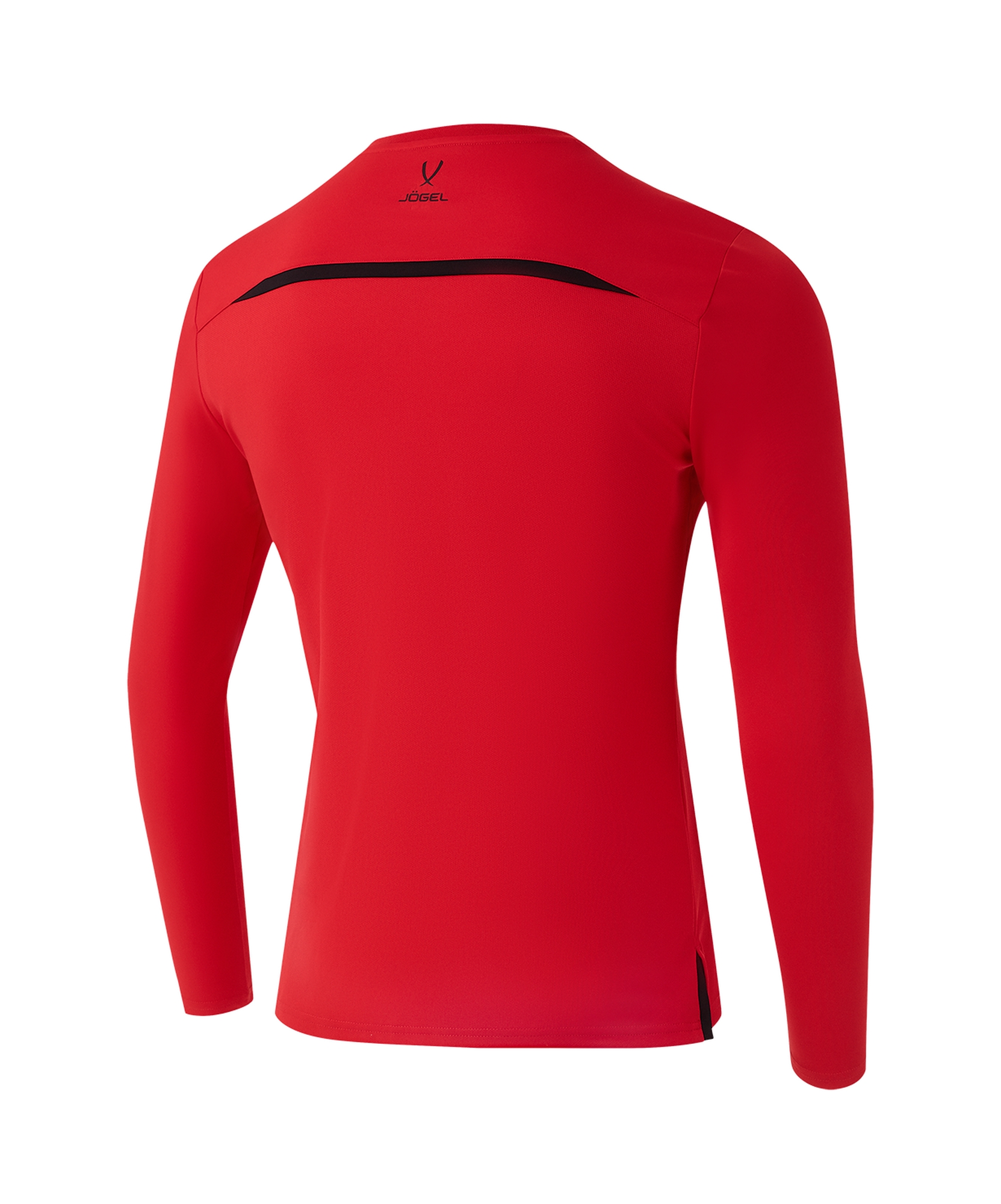 Футболка судейская с длинным рукавом Jogel DIVISION PerFormDRY Referee LS Tee, красный