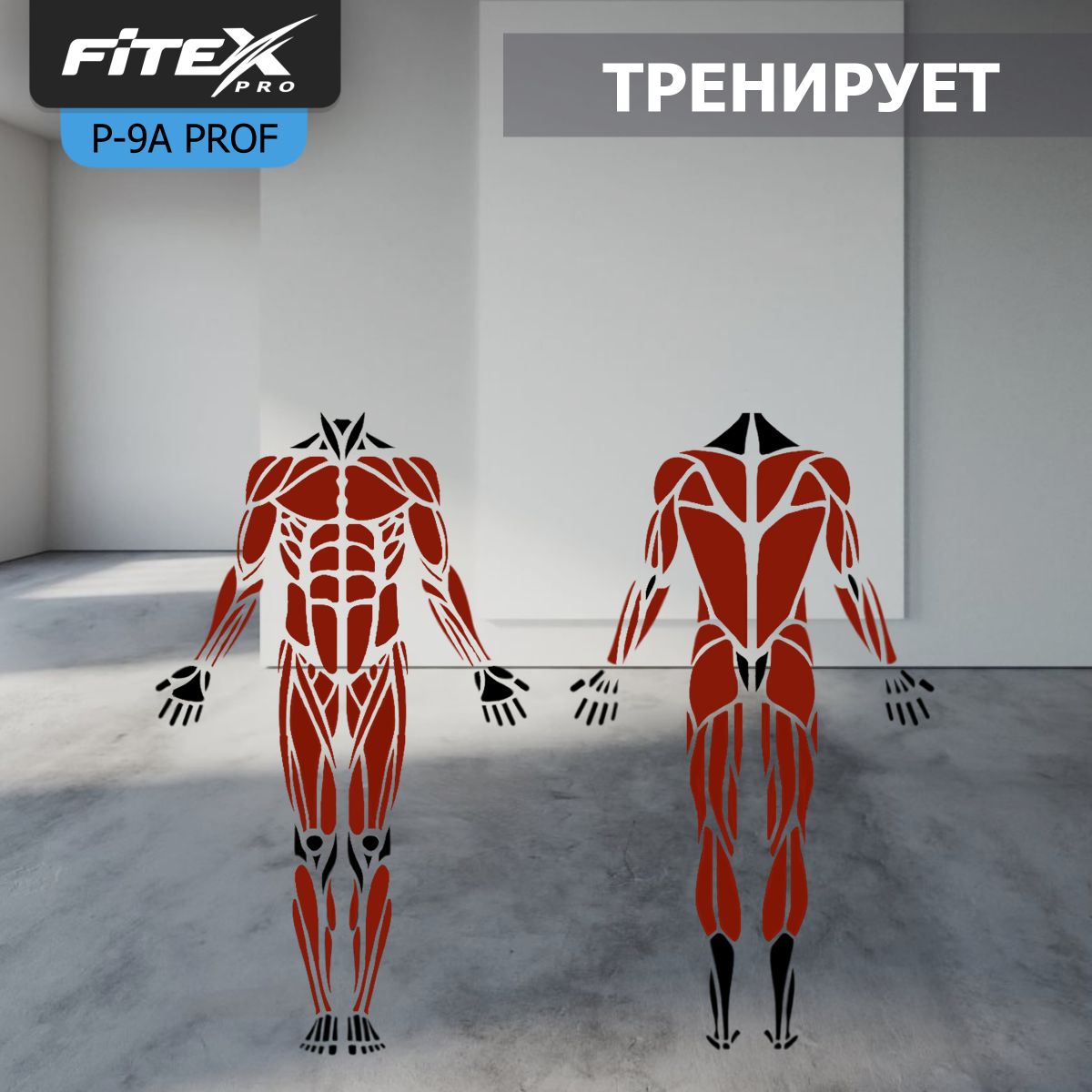Противонаправленная лестница (климбер) Fitex Pro PREMIER-9A PROF