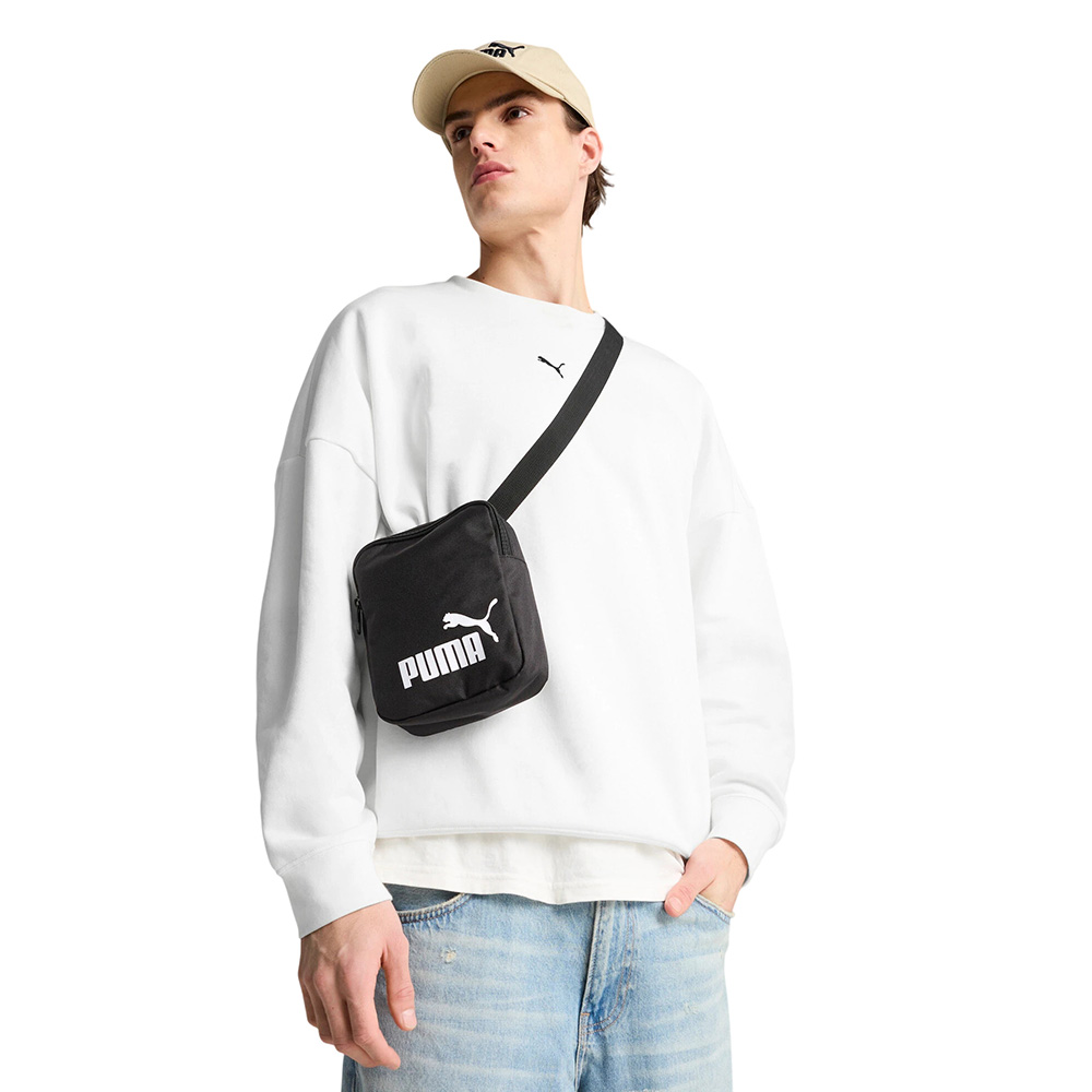 Сумка кросс-боди, 20х16х6см, полиэстер Puma Phase Portable 09117301 черный