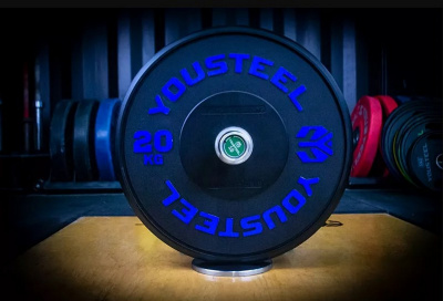 Диск 20кг YouSteel Training PRO черный