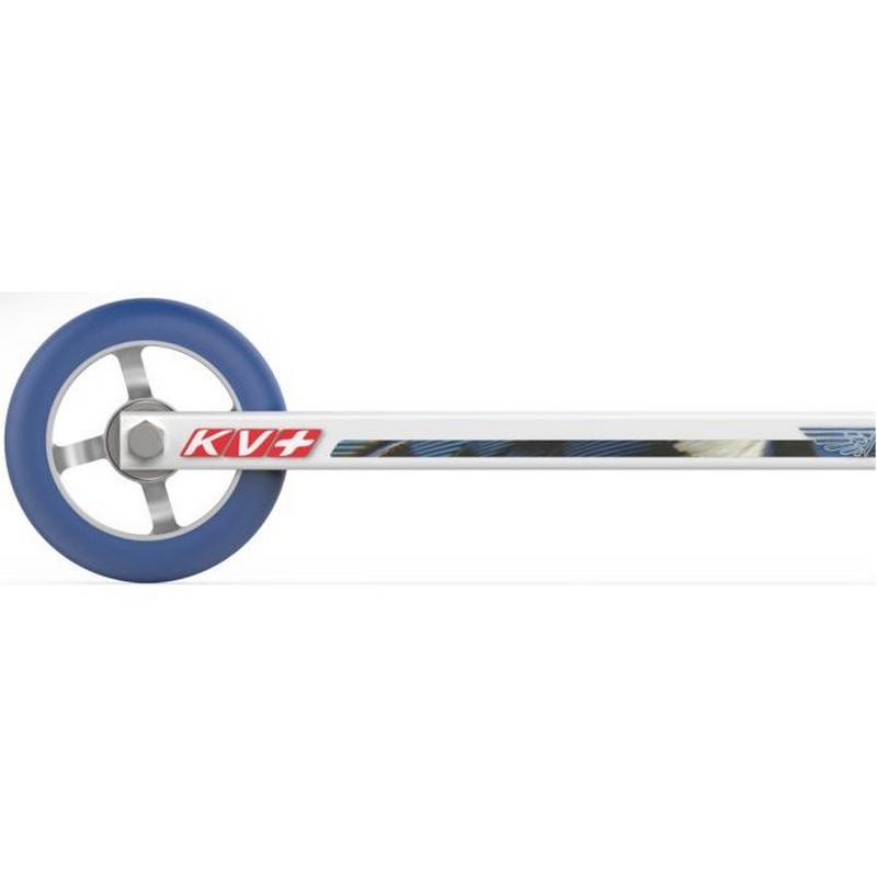 Лыжероллеры KV+ Коньковые Hawk SK 53.5 см, быстрые колеса белый\синий