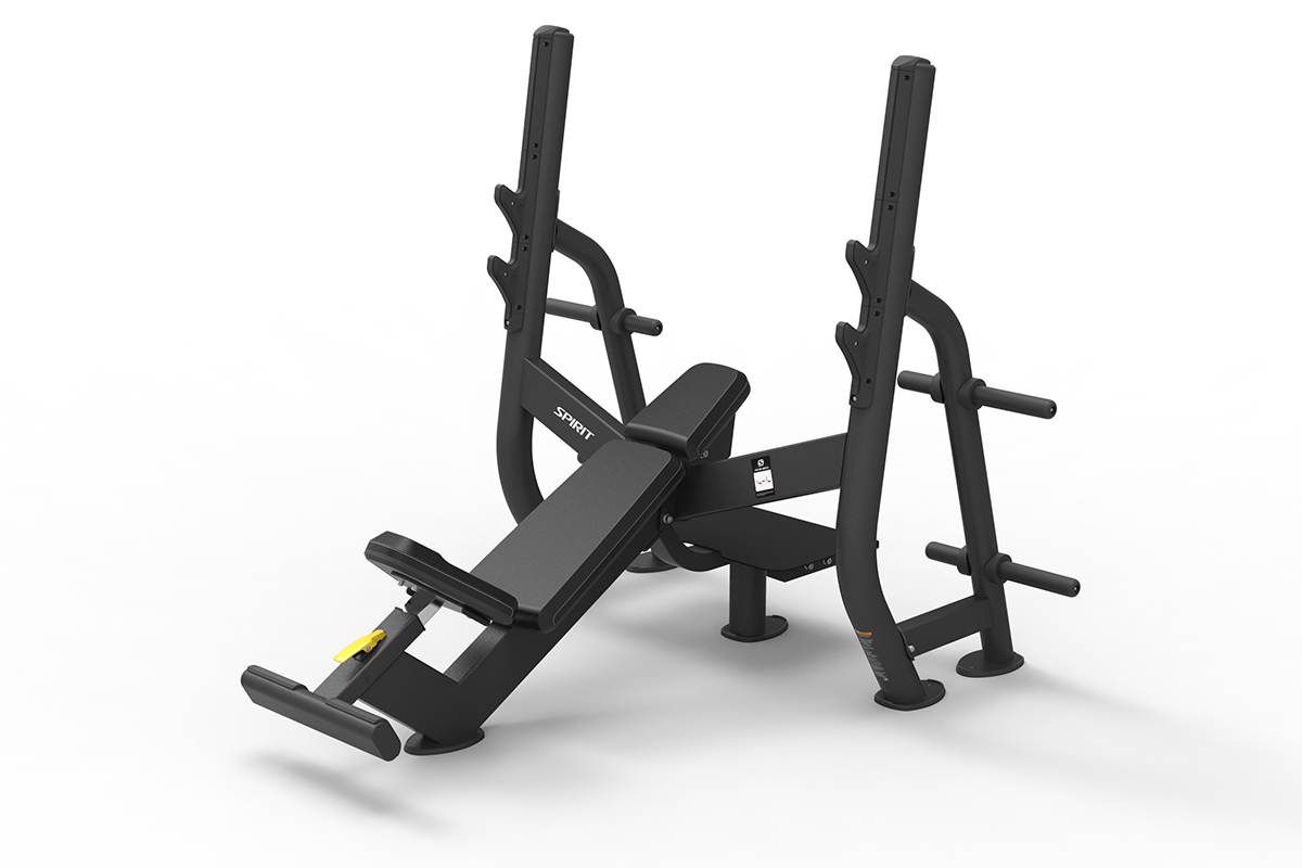 Олимпийская скамья для жима под углом SPIRIT SP-4210 | Premium Fitness