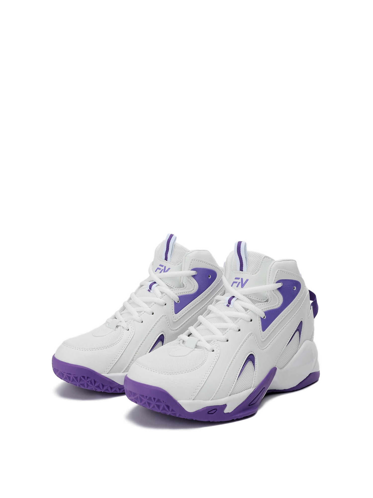 Баскетбольные кроссовки FN Impact FN5011001-100 White\Violet