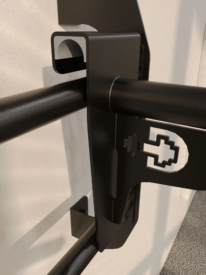 Брусья настенные регулируемые Domsen Ds55 BLACK