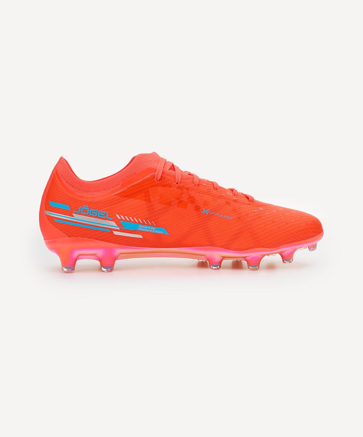 Бутсы футбольные Jogel Evofly FG Prime Coral
