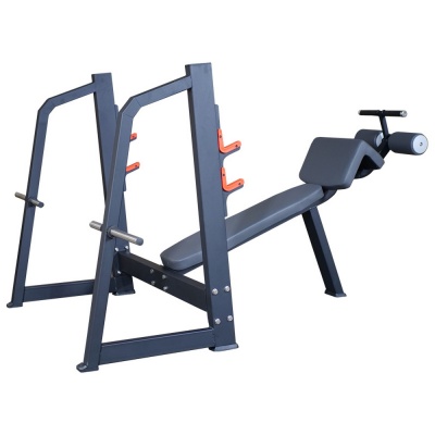 Скамья для жима лежа с обратным уклоном Pumpset 1639 | Premium Fitness