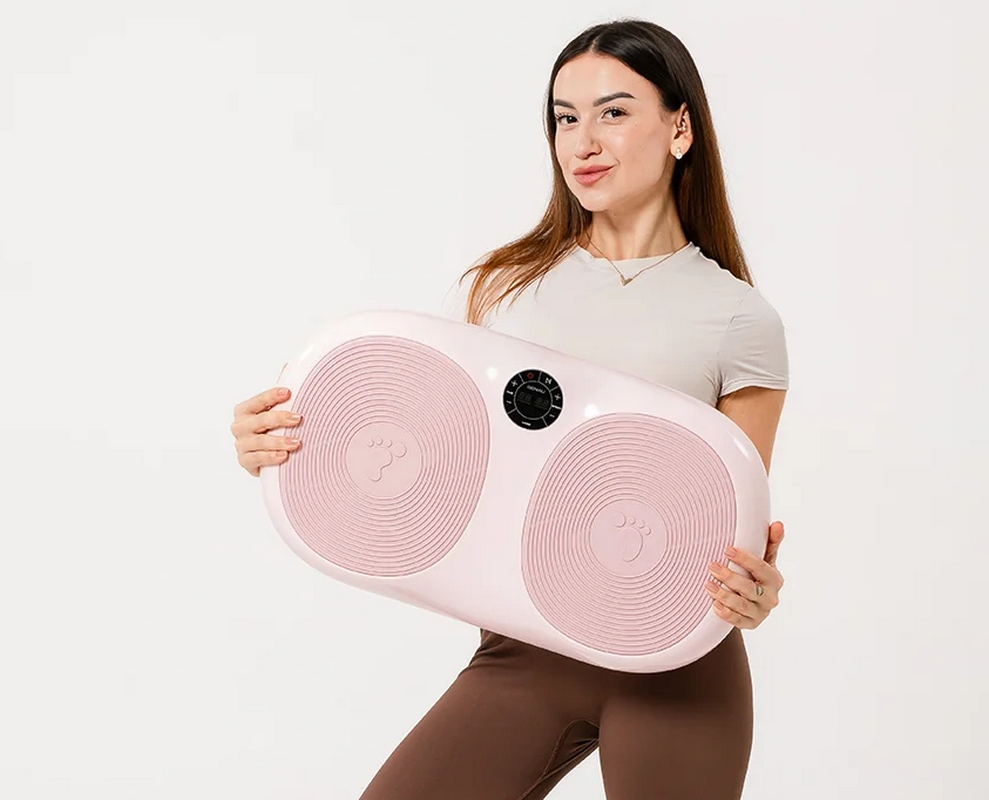 Виброплатформа GENAU VibroFit V3 Pinky Bloom