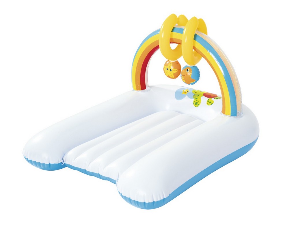 Надувной матрас для пеленания, игрушки 2шт, 81х63х46см Bestway 52241
