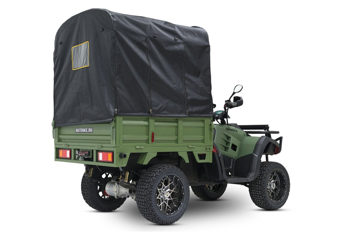 Грузовой электроквадроцикл RuTrike Рейнджер 026255-3232 зеленый
