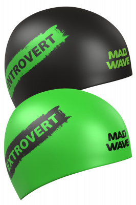 Силиконовая шапочка Mad Wave Reverse Introvert M0554 36 0 00W Зеленый