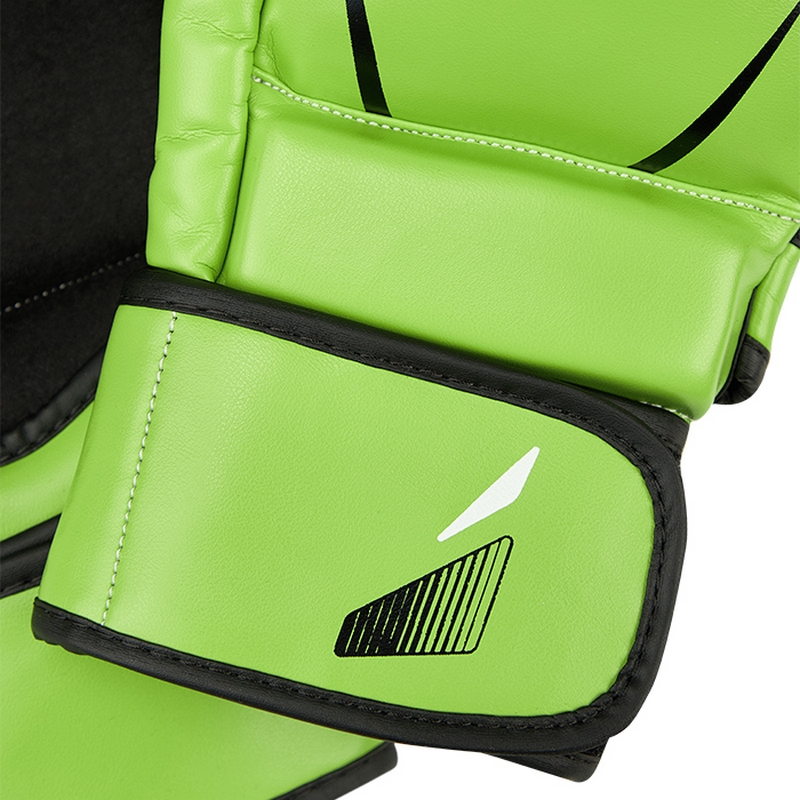 Гибридные перчатки для ММА Green Hill MMI-603GH зелено-черный