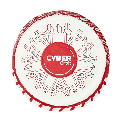 Боксёрские Лапы малые Green Hill CYBER ORBIT FMCO-2021-0019 бело-красный