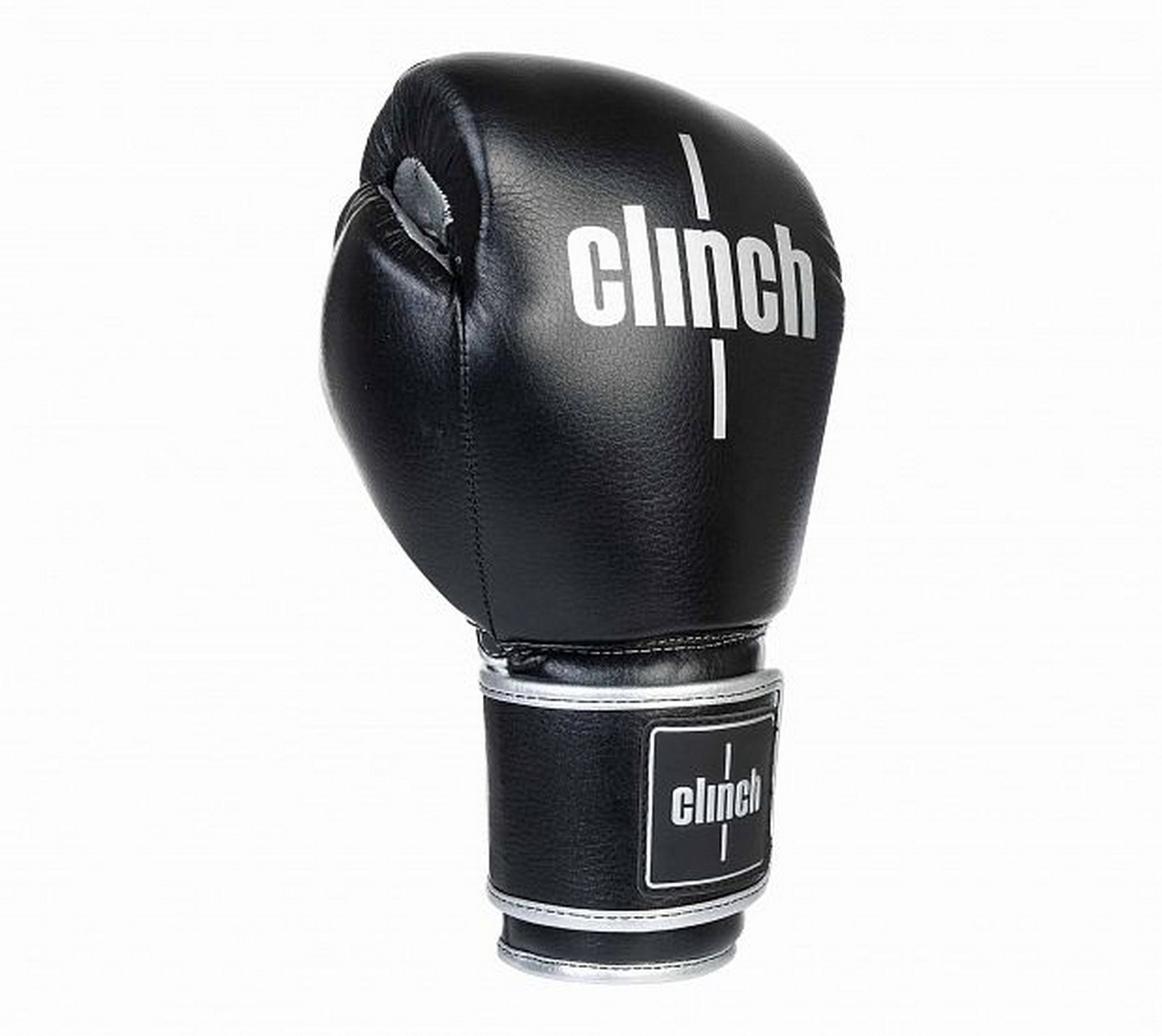 Перчатки боксерские Clinch Punch 2.0 C141 черно-серебристый