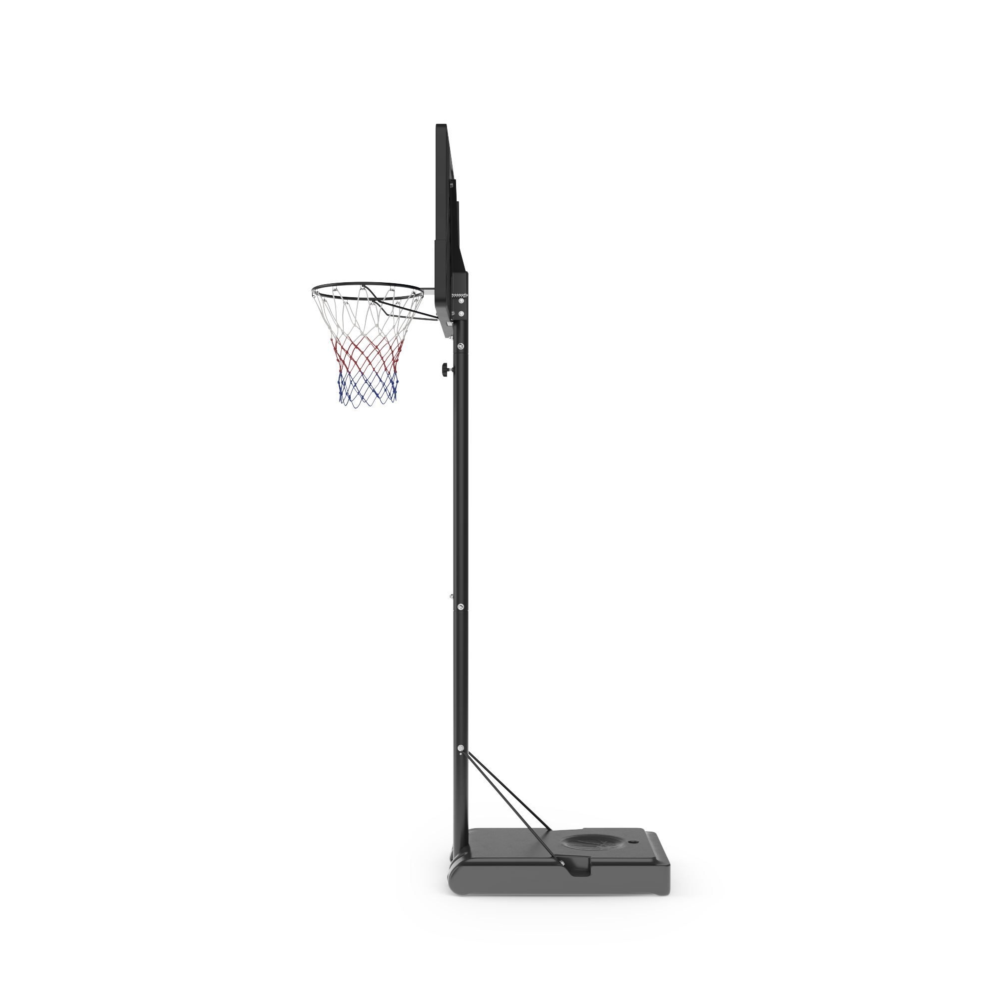 Баскетбольная стойка Unix Line B-Stand-PE 44"x28" R45 H135-305см BSTS305_44PEBK