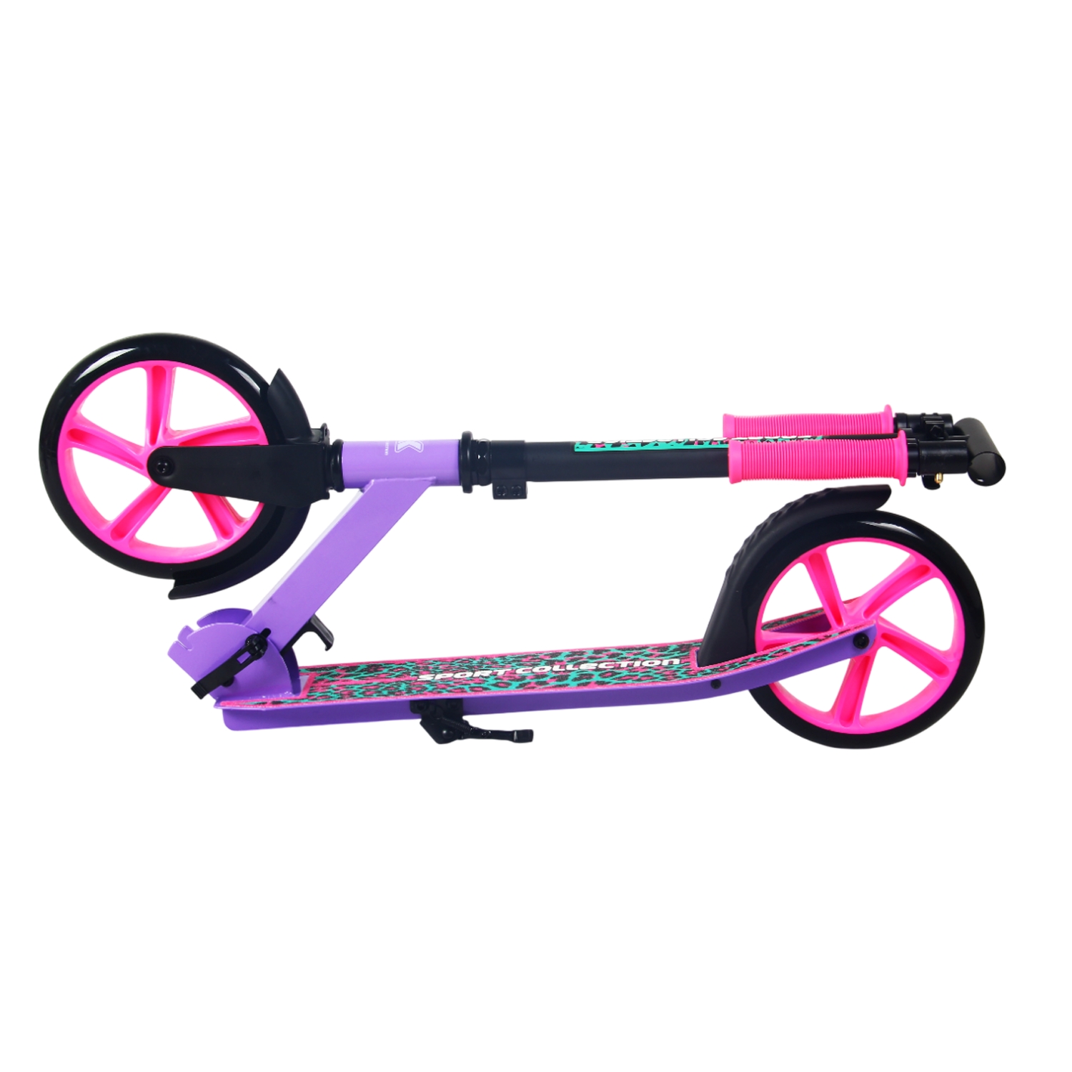Самокат 200мм Sport Collection CK-SA200-4 pink (фонарь и наклейка в подарок)