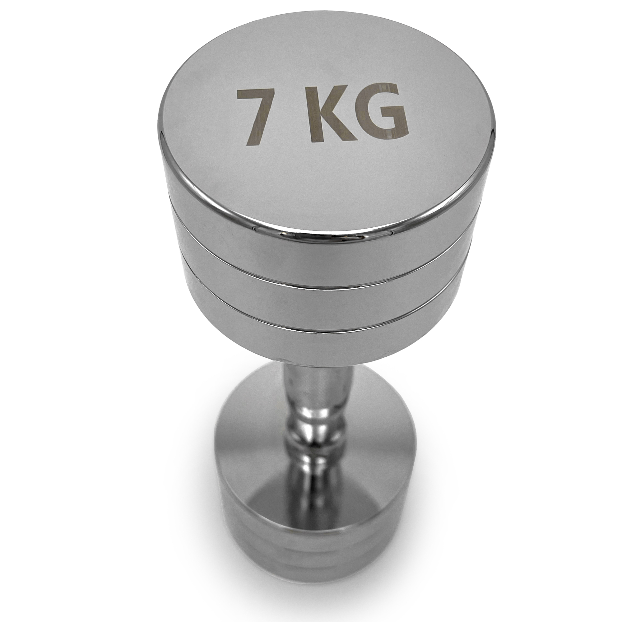 Гантель круглая хромированная 7 кг UnixFit PRO DBRND7PCEx2 2 шт