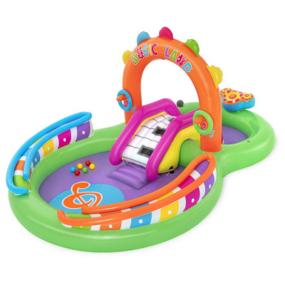 Игровой центр-бассейн с игрушками и шариками Bestway 295х190х137см 53117