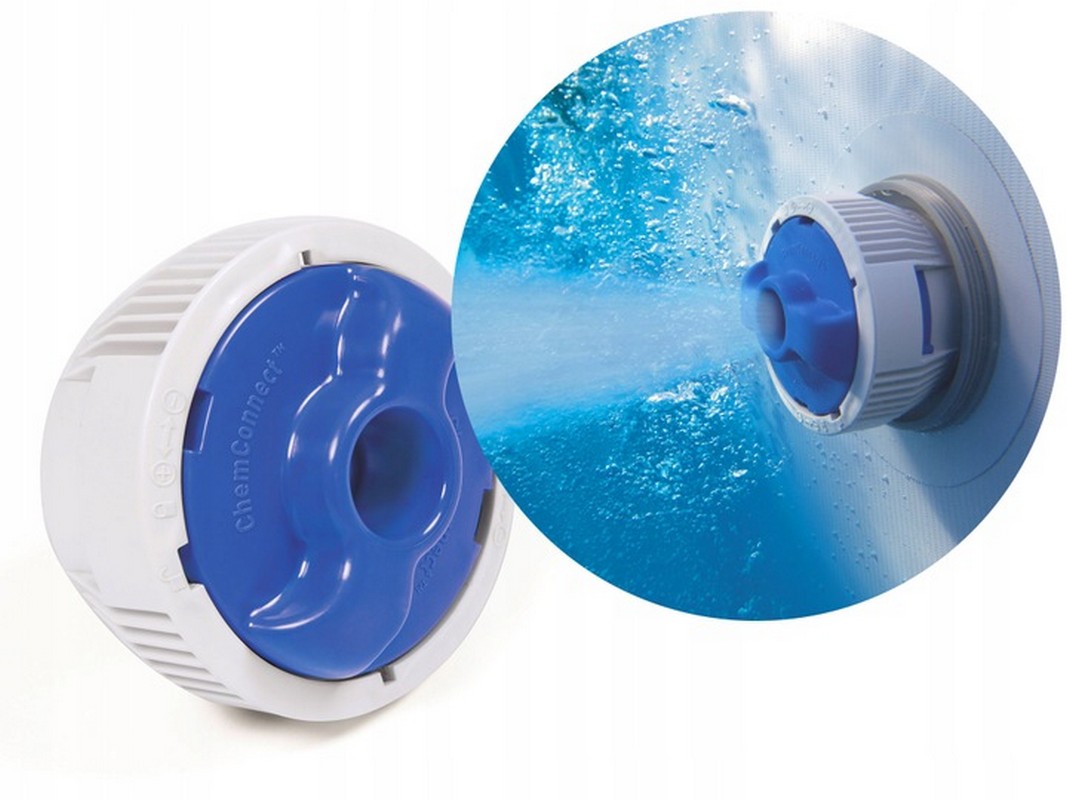 Бассейн овальный на стойках 427х250х100 см Bestway Power Steel Swim Vista 56714 ротанг