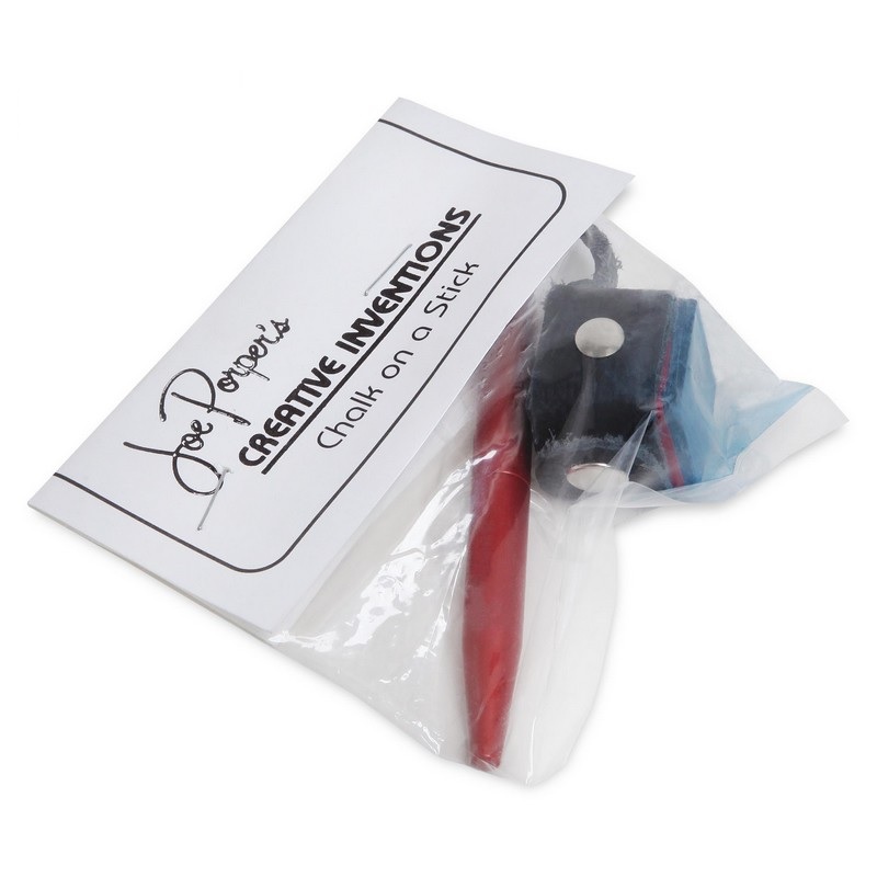 Держатель для мела Joe Porper`s Chalk On A Stick алюминий\кожа 05463 бордовый