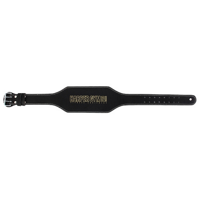 Пояс для тяжелой атлетики усиленный (широкий) Harper Gym Pro Series JE-2622HG черный