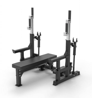 Скамья домкратная для пауэрлифтинга Fitex Pro FTX-61A39.1 | Premium Fitness