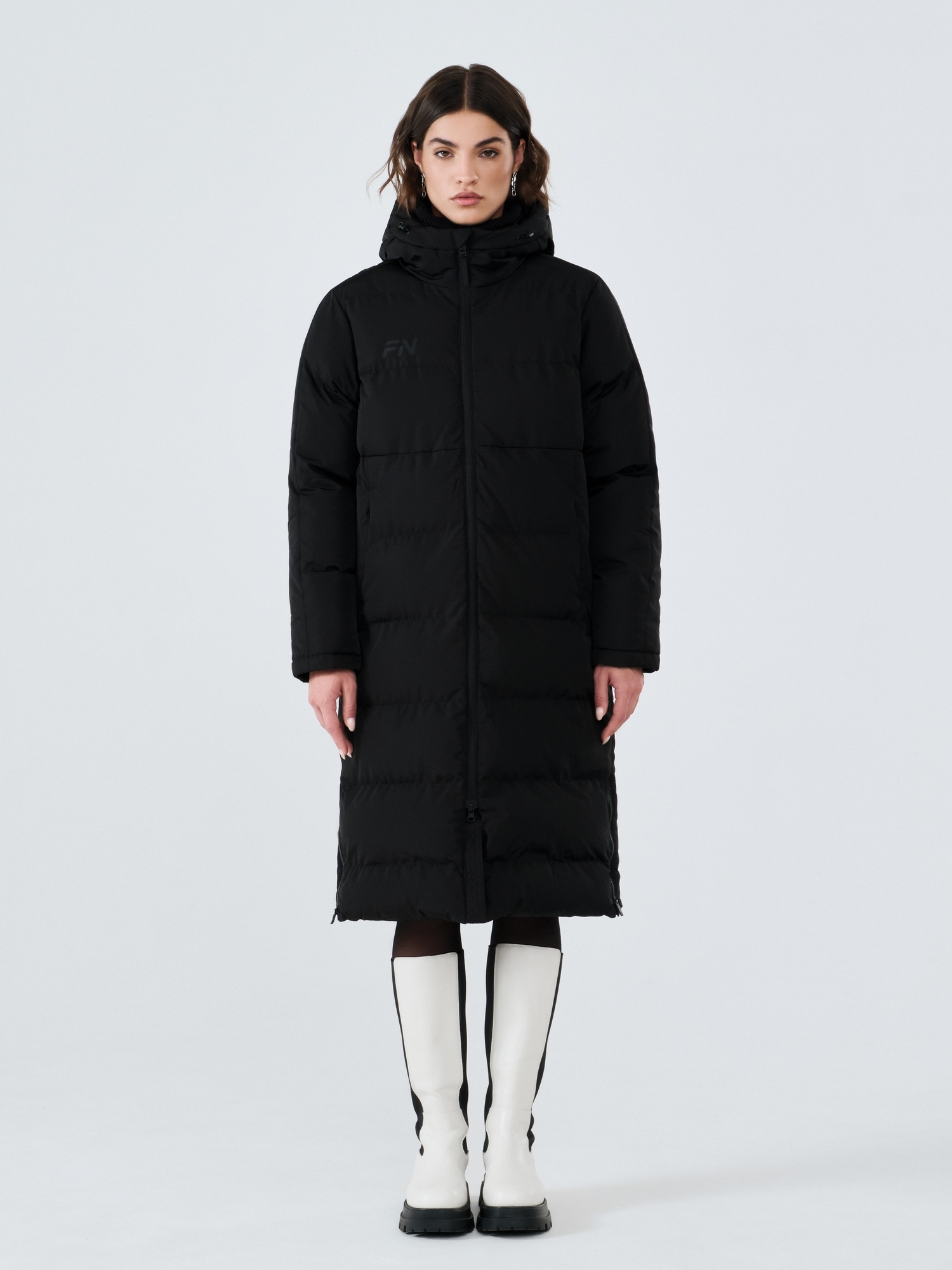 Пуховик FN Snowfall Long (Women) WFN4201001-000 Black