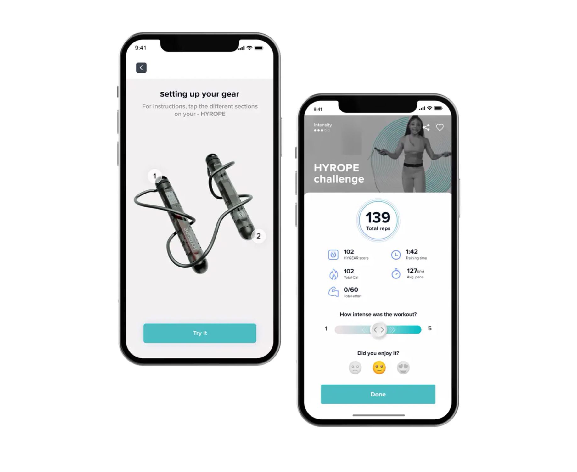 Интеллектуальная скакалка Hygear Hyrope 1.0